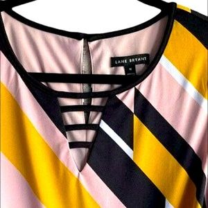 New Lane Bryant striped dress